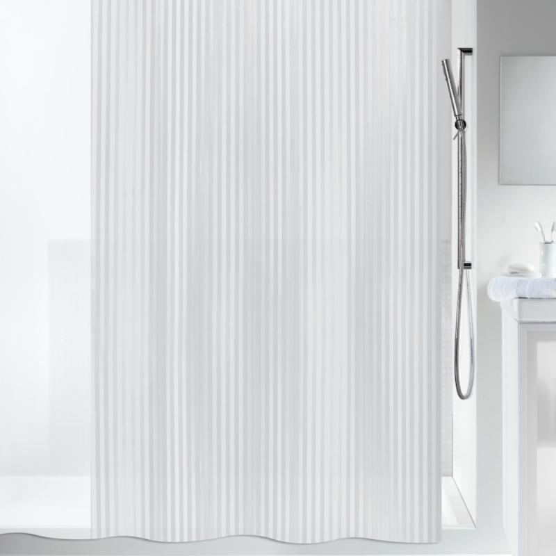 Duschdraperi PEVA Spirella Twill Vit 120x200cm at lavanille
