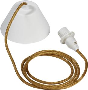 PR Home Takupphänge Textil Guld E14