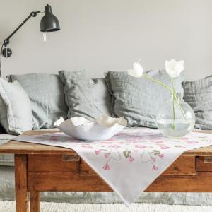 Ekelund Åkervinda Bordsduk Rosa 75x75cm