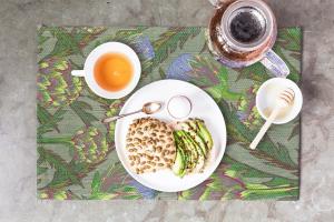 Bordstablett Lila/Grön Ekelund Artichoke 35x48cm