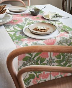 Ekelund Bettys Tulpaner Bordslöpare Rosa 35x120cm