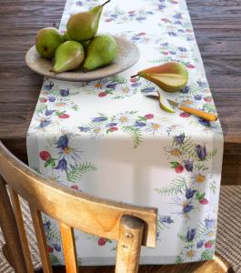 Ekelund Blomkrans Bordslöpare Multi 35x120cm