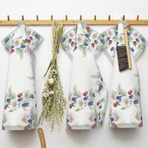 Ekelund Blomkrans Kökshandduk Multi 35x50cm