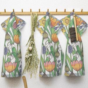 Ekelund Blomsterlök Kökshandduk Multi 35x50cm