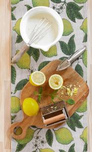 Ekelund Citroner Bordslöpare Gul 35x120cm