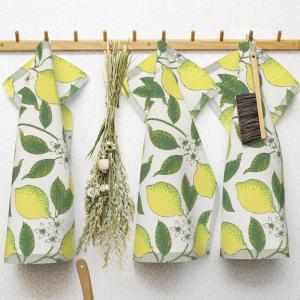 Ekelund Citroner Kökshandduk Gul 40x60cm