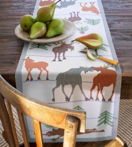 Ekelund Clumsy Moose Bordslöpare Multi 35x120cm