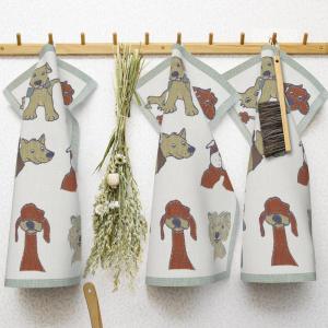 Ekelund Dogs Kökshandduk Brun 40x60cm