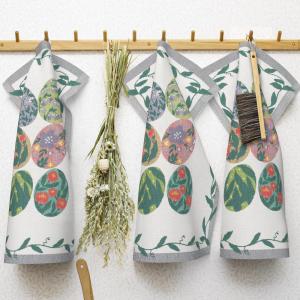 Ekelund Egg Collection Kökshandduk Multi 35x50cm