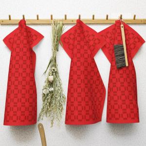 Ekelund Elsa Kökshandduk Röd 35x50cm