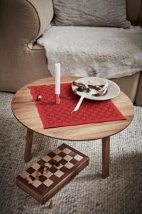 Ekelund Elsa Servett Röd 35x35cm