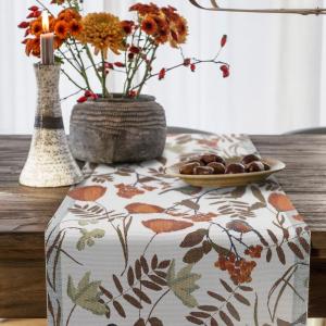 Ekelund Fåglabäck Bordslöpare Brun 35x120cm