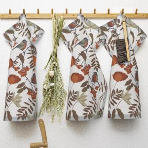 Ekelund Fåglabäck Kökshandduk Brun 35x50cm