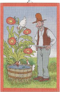 Ekelund Pettson & Findus Kökshandduk Badar Multi 40x60cm