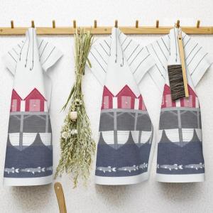 Ekelund Fiskeläge Kökshandduk Multi 35x50cm