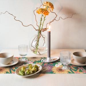 Ekelund Flores Bordslöpare Multi 35x120cm