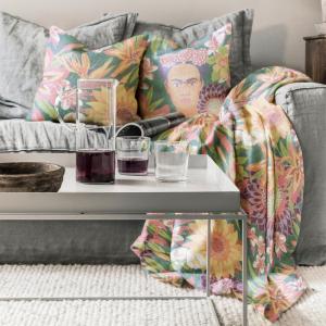 Ekelund Kuddfodral Flores Multi 40x40cm