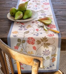 Ekelund Flower Bordslöpare Multi 35x120cm