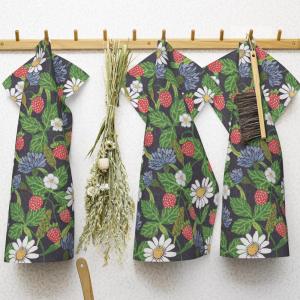 Ekelund Fragaria Kökshandduk Blå 35x50cm