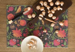 Bordstablett Orange Ekelund Fruktrik 35x48cm