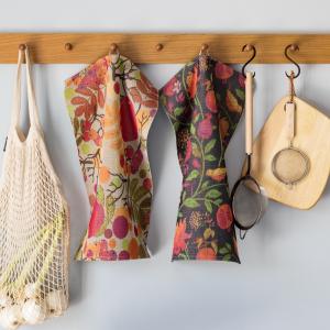 Ekelund Fruktrik Kökshandduk Orange 35x50cm