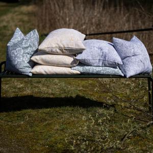 Ekelund Kuddfodral Golden Lily Gul 40x40cm