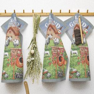 Ekelund Gotlandsidyll Kökshandduk Multi 35x50cm