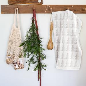 Ekelund Granar Kökshandduk Oblekt 35x50cm