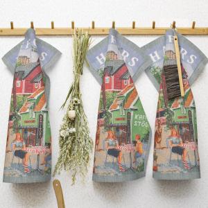 Ekelund Hagfors Kökshandduk Multi 35x50cm