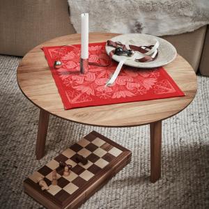 Ekelund Hjärtbo Servett Röd 35x35cm