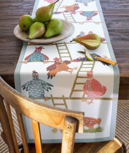 Ekelund Hönshus Bordslöpare Multi 35x120cm