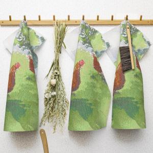 Ekelund Hönspromenad Kökshandduk Multi 35x50cm