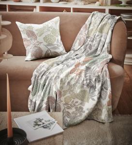 Ekelund Höstnatur Pläd Brun 140x170cm