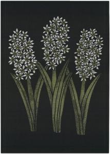Ekelund Hyacint Orientalis Kökshandduk Svart 48x70cm