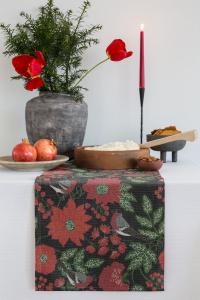 Ekelund Julfåglar Bordslöpare Multi 35x120cm