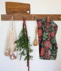 Ekelund Julfåglar Kökshandduk Multi 35x50cm