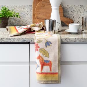 Ekelund Kurbitsblom Kökshandduk Multi 35x50cm