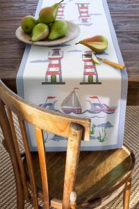 Ekelund Kustliv Bordslöpare Multi 35x120cm