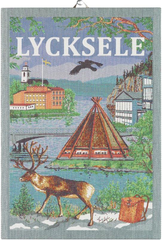 Ekelund Lycksele Kökshandduk Multi 35x50cm at lavanille