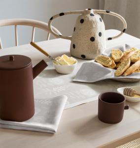 Ekelund Majken Bordslöpare Ljusgrå 35x120cm