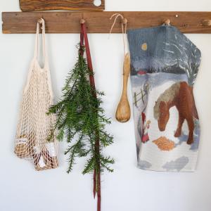 Ekelund Midvinter Kökshandduk Multi 35x50cm