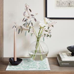 Ekelund Nyponros Servett Ljusgrön 35x35cm