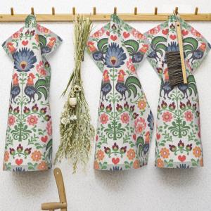 Ekelund Rooster Kökshandduk Multi 35x50cm