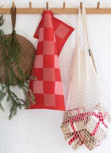 Ekelund Schack Kökshandduk Röd 35x50cm