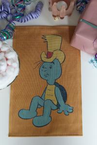 Ekelund Skalman Kökshandduk Orange 35x50cm