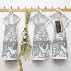 Ekelund Skymning Kökshandduk Grå 35x50cm