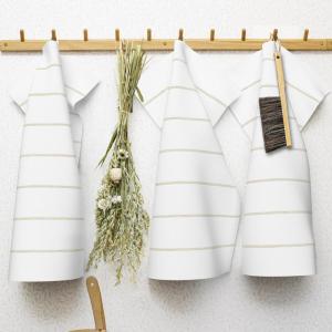 Ekelund Tvärs Kökshandduk Oblekt 50x70cm