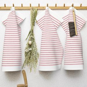 Ekelund Tvärs Kökshandduk Röd 35x50cm