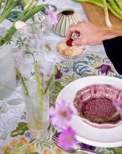 Ekelund Vårblommor Bordslöpare Multi 35x120cm