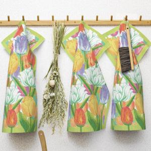 Kökshandduk Multi 35x50cm Ekelund Vårtulpaner
